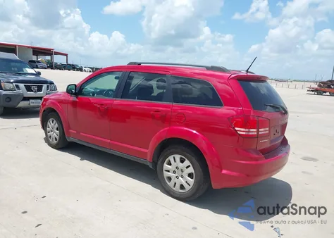2018 Dodge Journey Se from USA, damaged, VIN 3C4PDCAB5JT347123